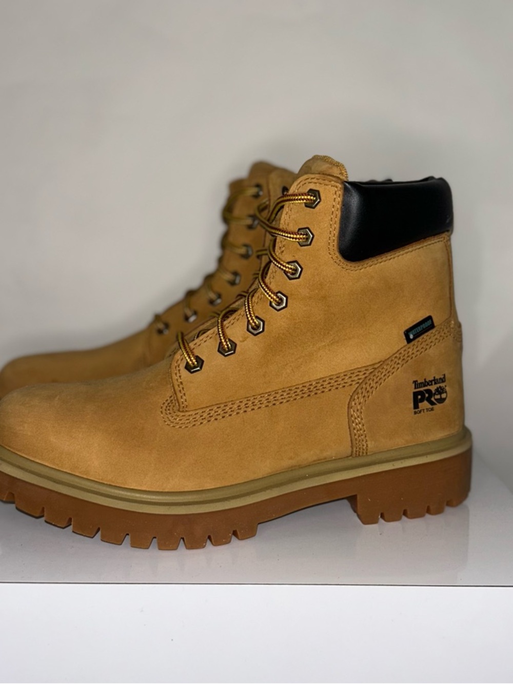 Timberland PRO Tan and Black Safety Work Boots